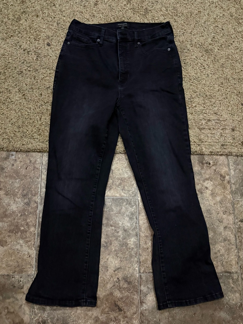Banana Republic Black Flare Jeans